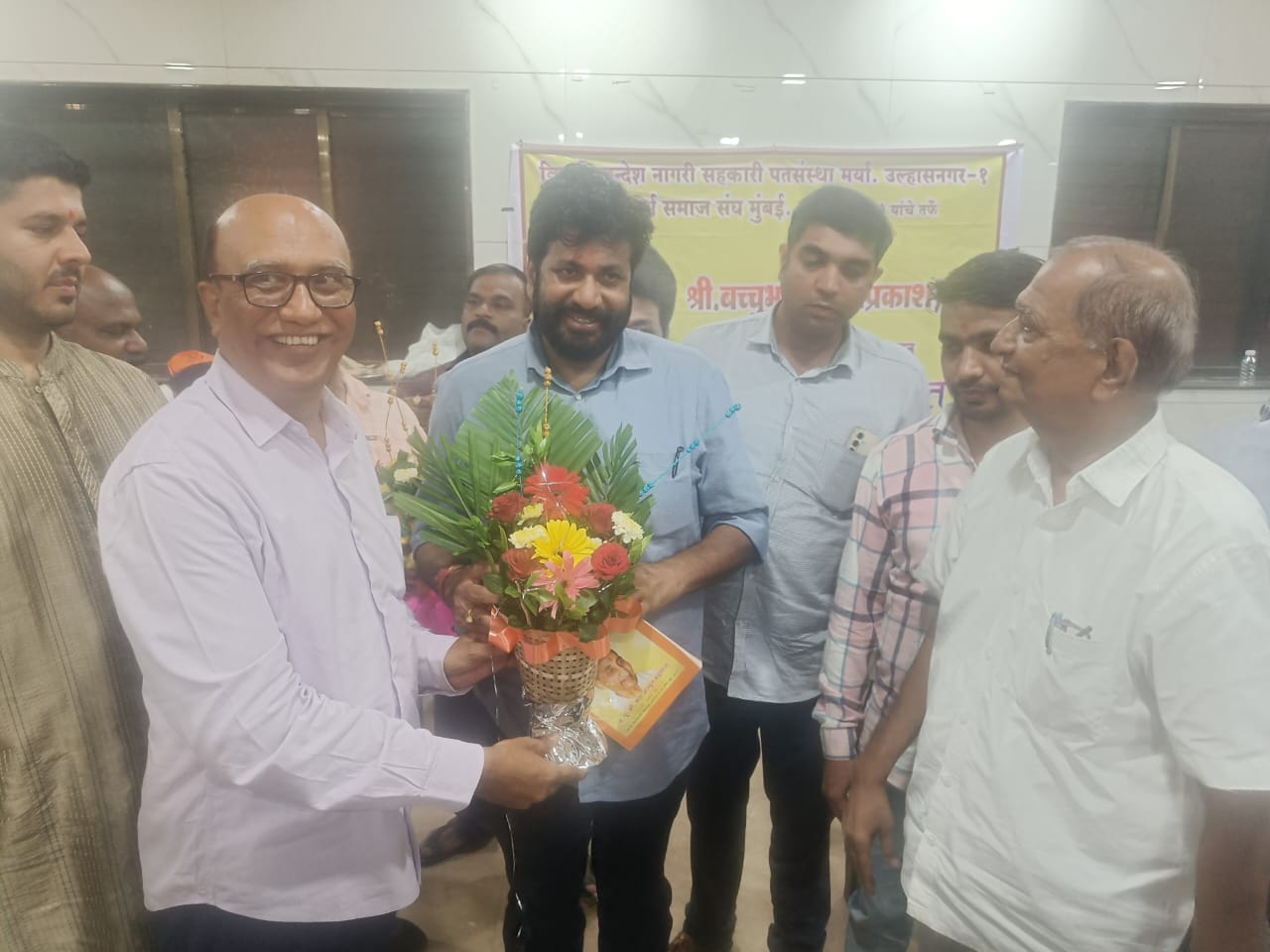 A moment of honor with heartfelt greetings