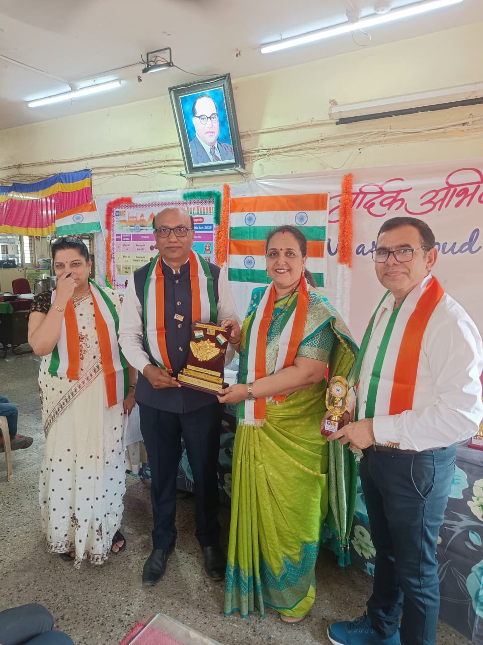 Honored for Best Performance